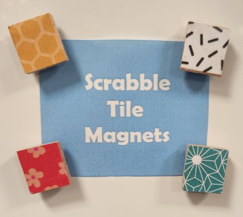 Scrabble Tile Magnets