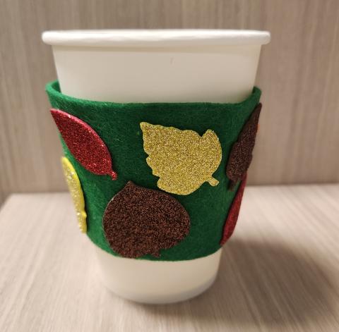 No Sew Coffee Sleeve