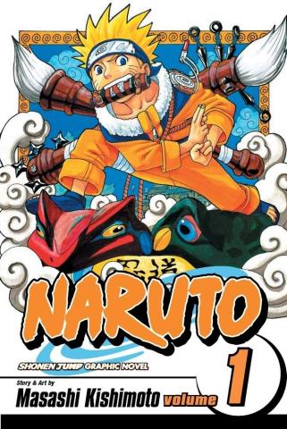 Book cover for Naruto vol. 1