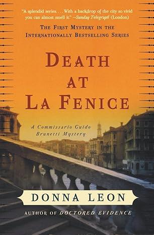 eath at La Fenice by Donna Leon