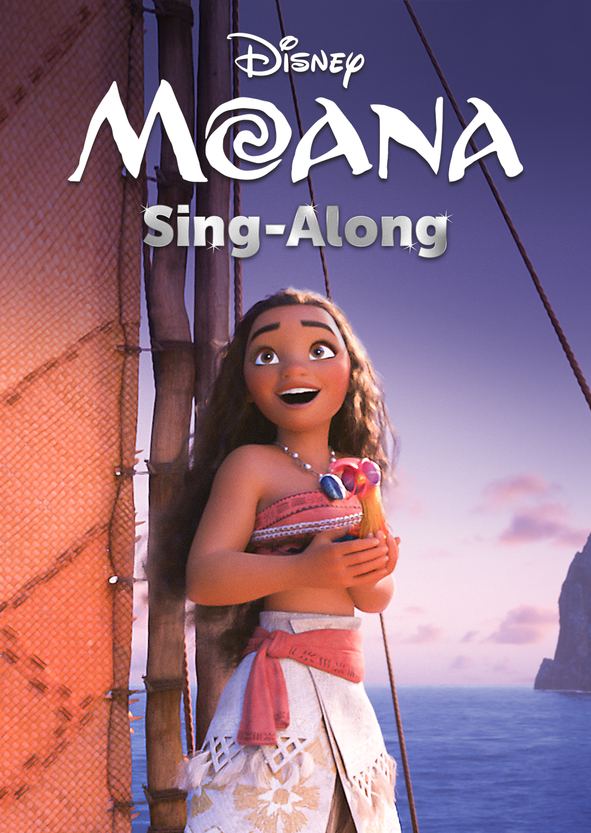 Movie poster for Disney's Moana Sing-Along